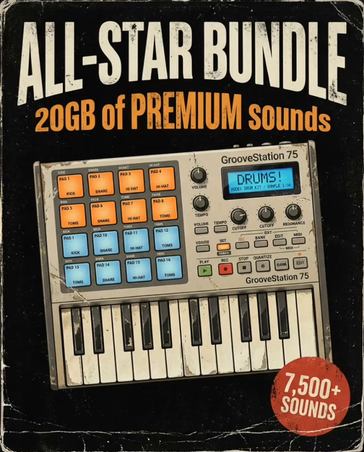 20+ GB of Producer Sounds in ONE Bundle