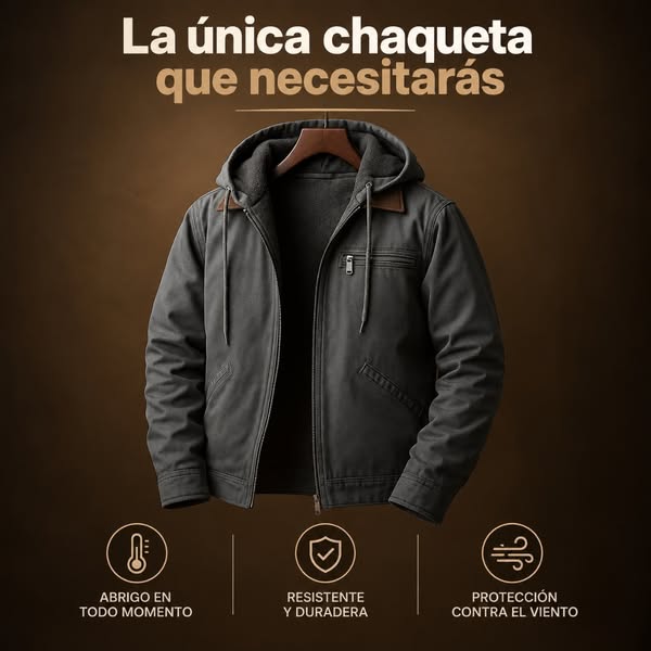Una chaqueta fácil de combinar y aún más fácil de llevar