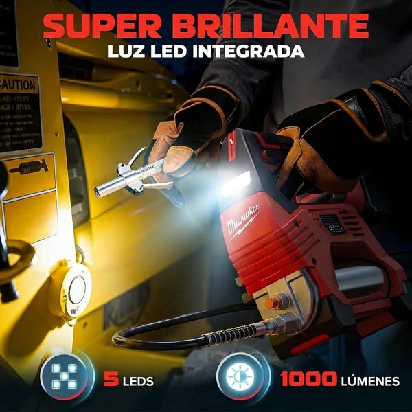 10.000 PSI. La grasera que los profesionales eligen.