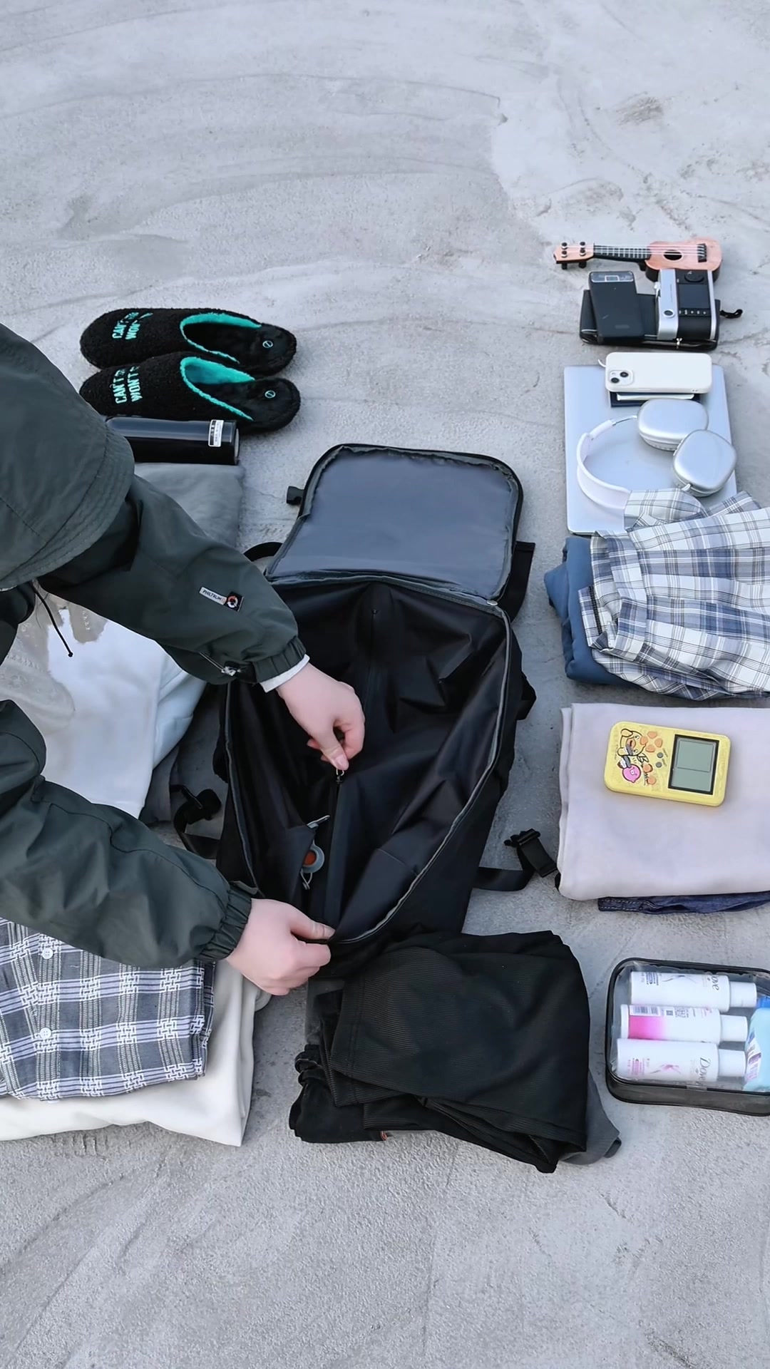 More Room. Same Backpack.