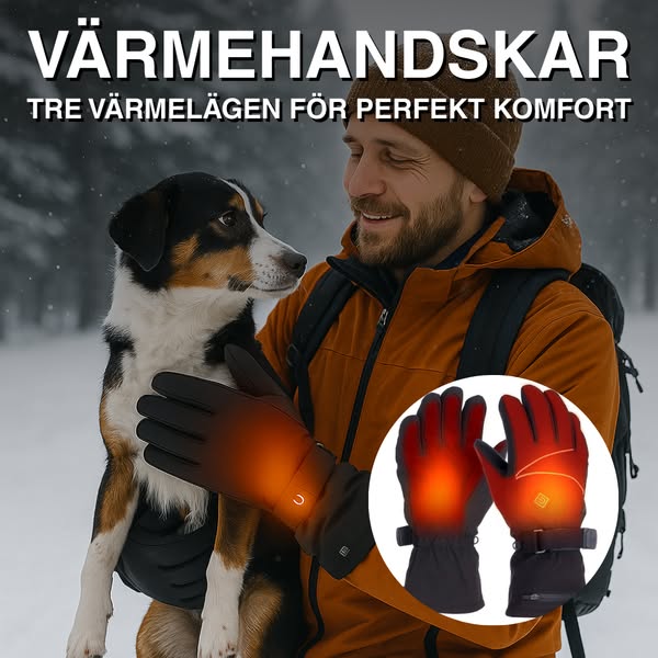 Värme på sekunder i minusgrader