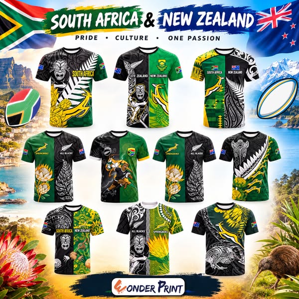 South Africa And New Zealand Rugby