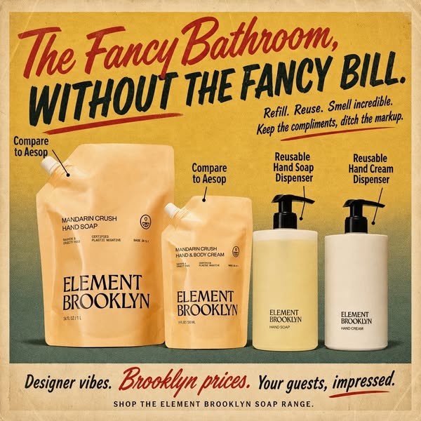 Element Brooklyn | Eco-Luxury Refills for Home & Body