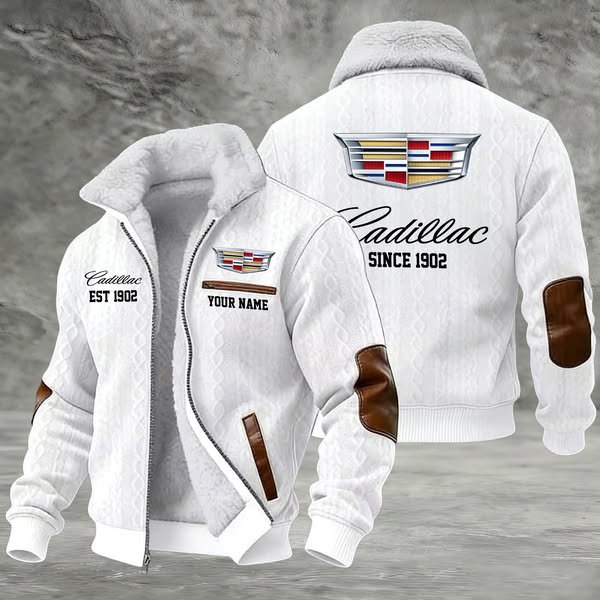 Cadillac Custom Name Casual Design Fleece Jacket