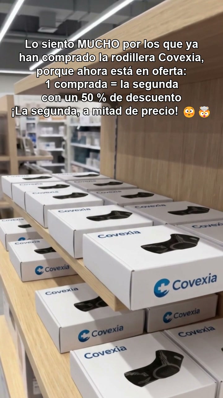 ¿DOLOR DE RODILLA? PRUEBA COVEXIA