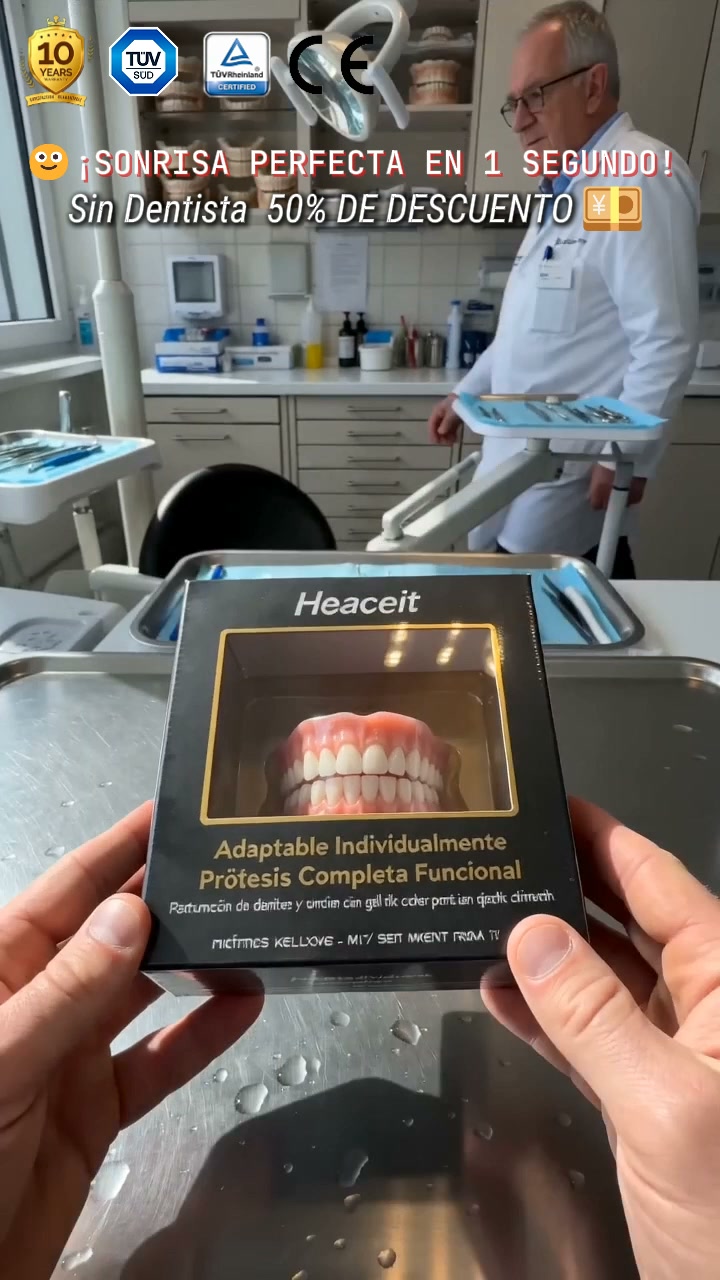 ¡¿Parecer 20 años más joven en 1 minuto?! Consigue una sonrisa de cine sin pisar el dentista.