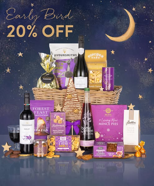 20% OFF CHRISTMAS HAMPERS