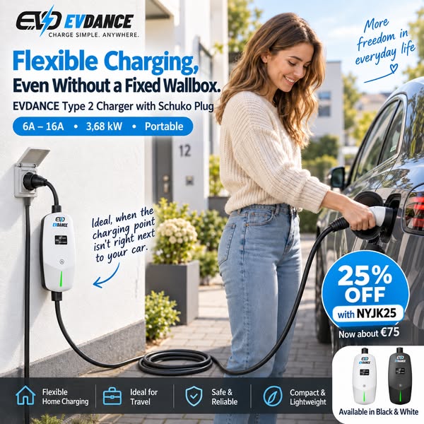 No Wallbox? Charge Anywhere & Save 25%