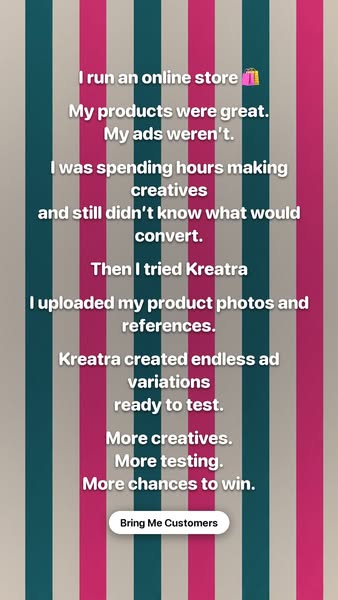 Reach your goal with Kreatra!
