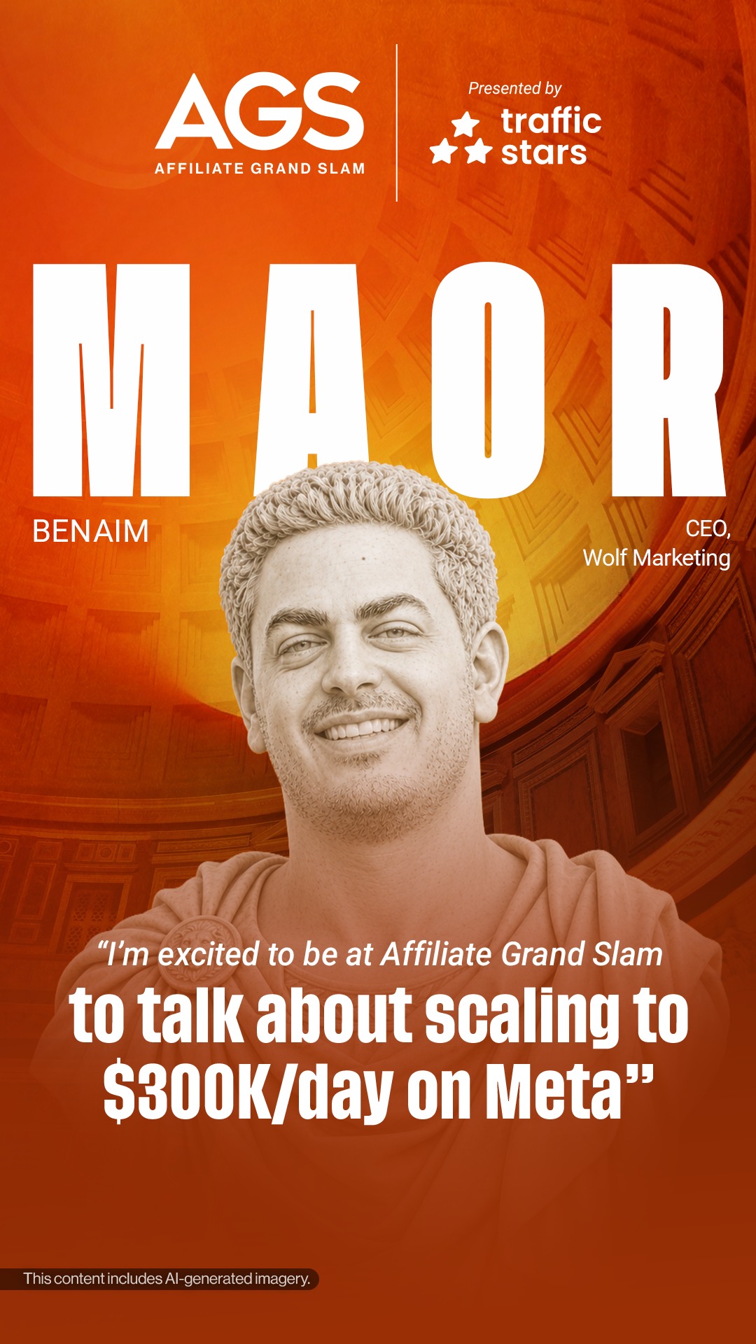 Join Maor Benaim at Affiliate Grand Slam