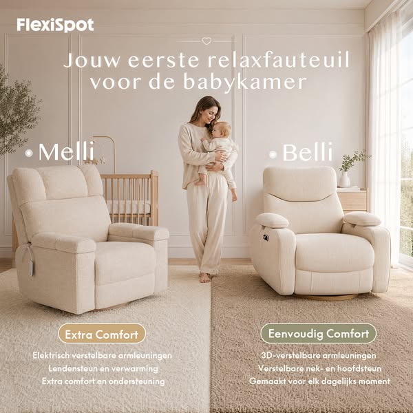 Extra comfort of eenvoudig comfort — kies zelf