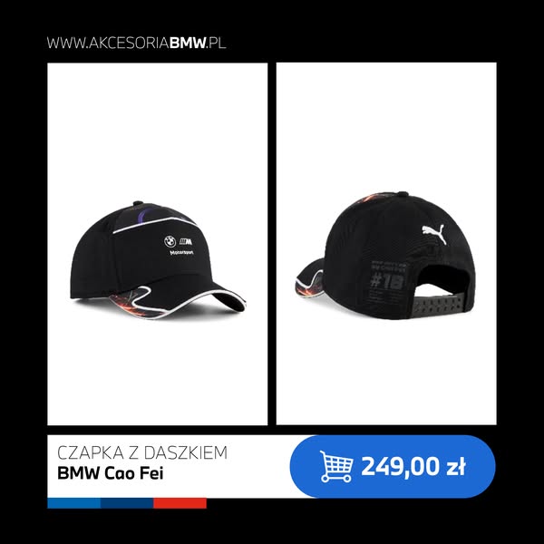 Czapka z daszkiem BMW M Motorsport Cao Fei Racer | Oficjalny Dealer