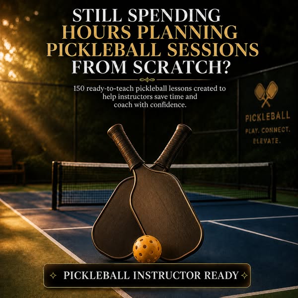 PICKLEBALL INSTRUCTOR READY