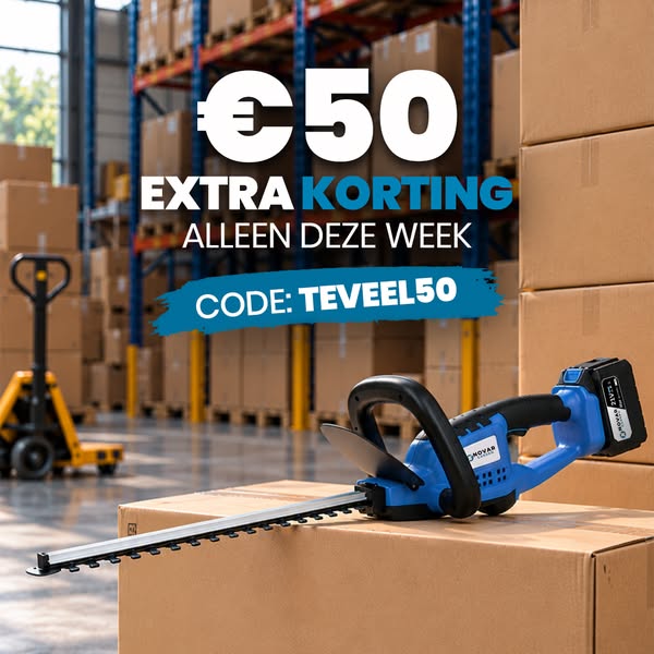 €50 EXTRA korting – alleen deze week