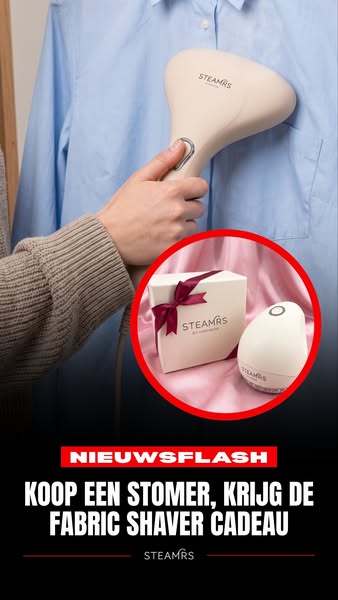 + GRATIS pluizenverwijderaar