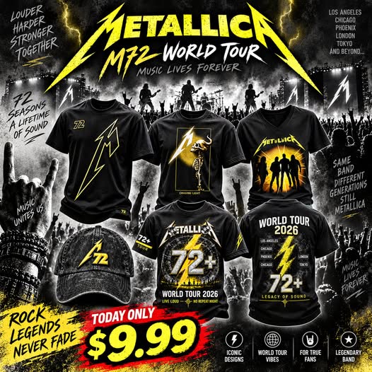 𝙈𝙚𝙩𝙖𝙡𝙡𝙞𝙘𝙖-M72 WORLD TOUR