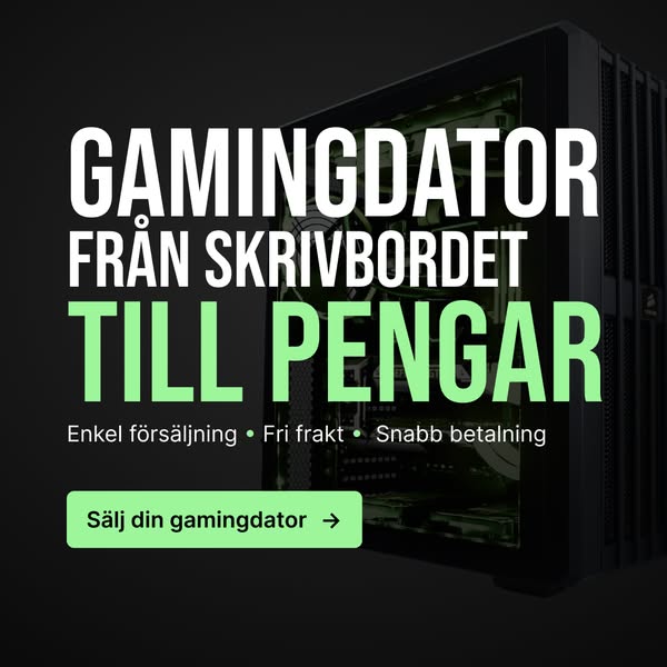 Sälj din gamingdator till oss