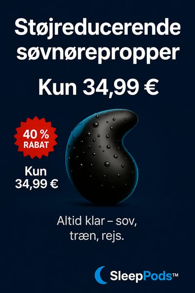 50% NEDSAT PRIS + GRATIS FRAGT