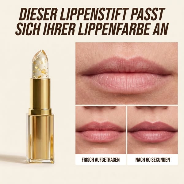 Farbe, die bleibt. Lippen, die atmen.