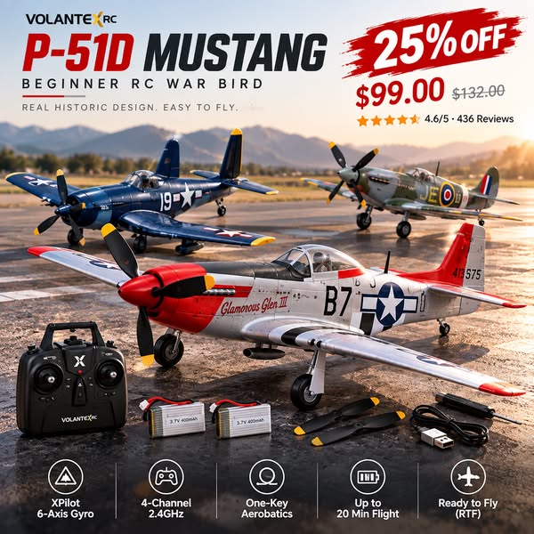 Hands-off self leveling. Built for first-time pilots.