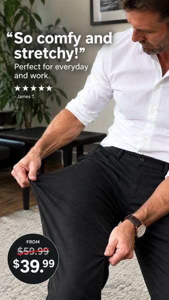 Dress Pants That Actually Feel Good