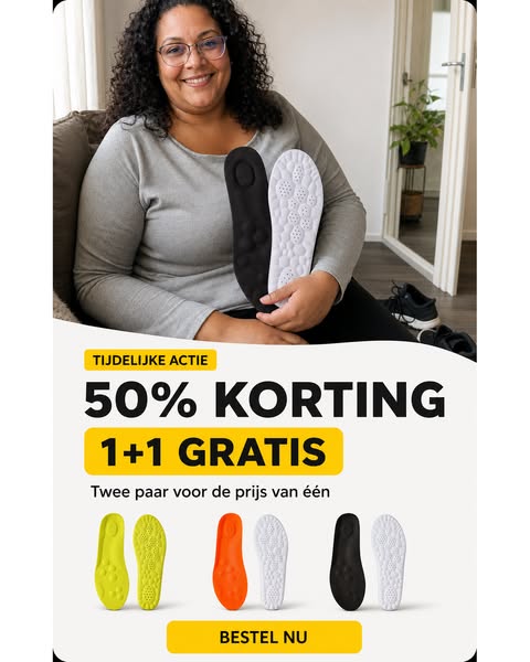 1+1 GRATIS Comfort Inlegzolen