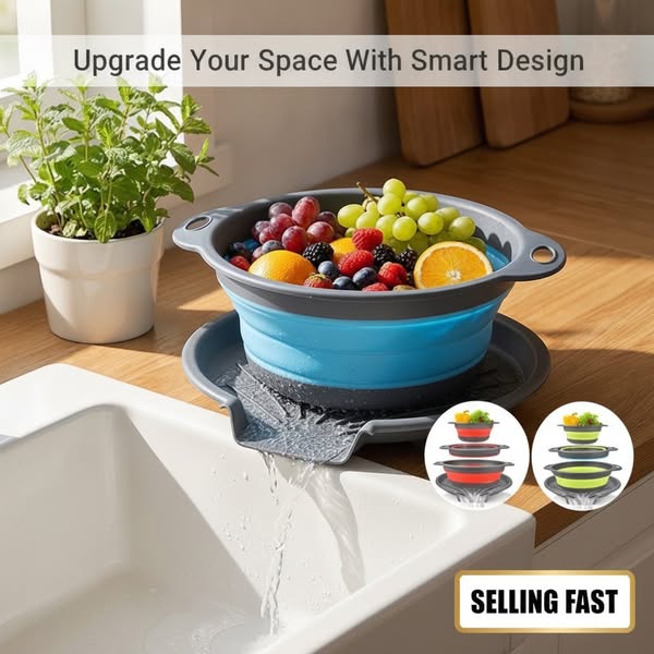 The Strainer That Saves Your Kitchen Space
