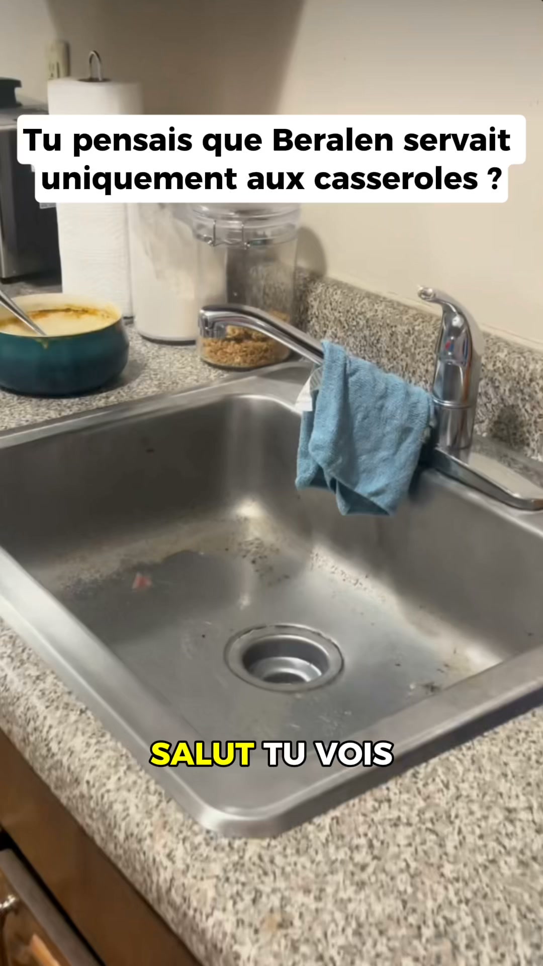 Le chiffon qui fait toute la cuisine