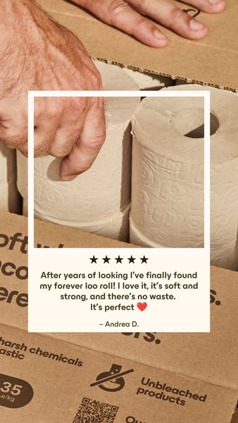 So Soft, You’ll Forget It’s Eco Loo Roll