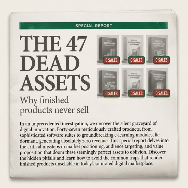 Why Products Never Sell