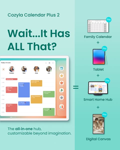 The All-in-One Smart Family Hub