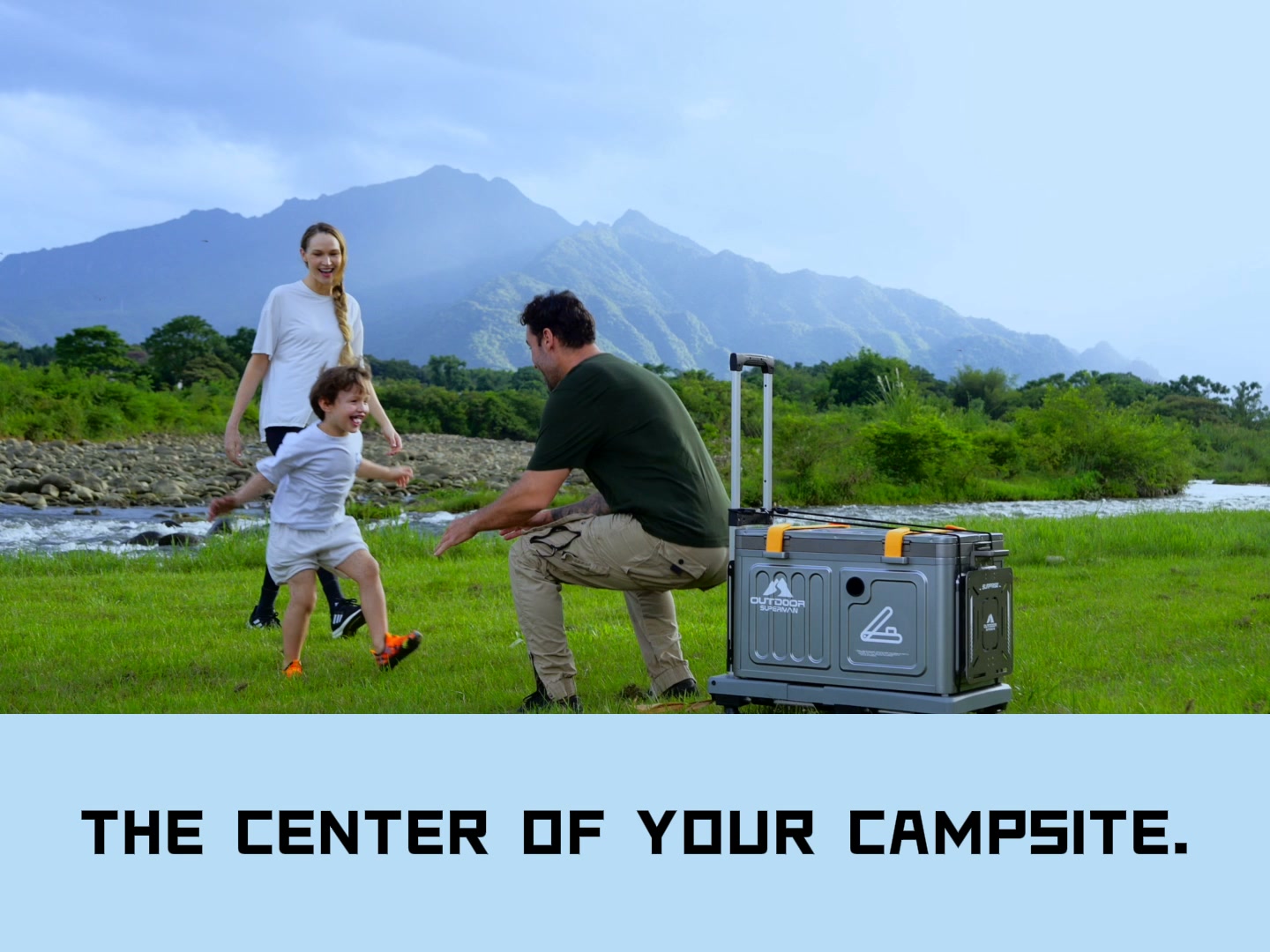 THE 1ST MODULAR CAMP KITCHEN: BOX TO FULL STATION IN SECONDS