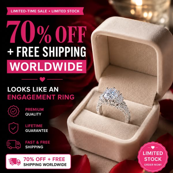 70% Off Premium Rings