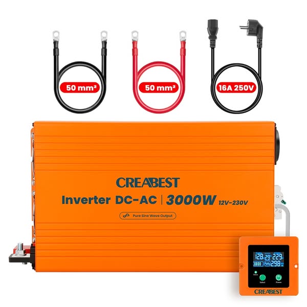Convertisseur 3000W Pur Sinus