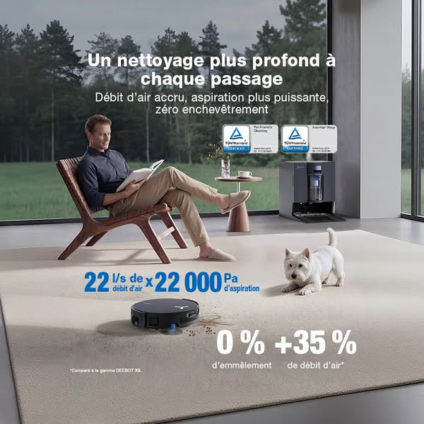 DEEBOT X12 : FocusJet révolutionne le nettoyage