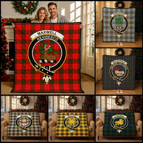 ScotsPrint’s Tartan Crest Quilt