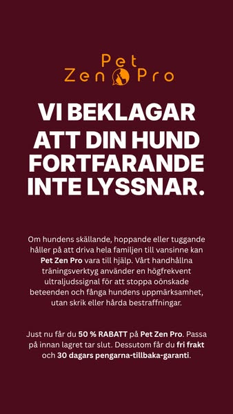 Ett skonsamt och effektivt sätt att hantera skällande