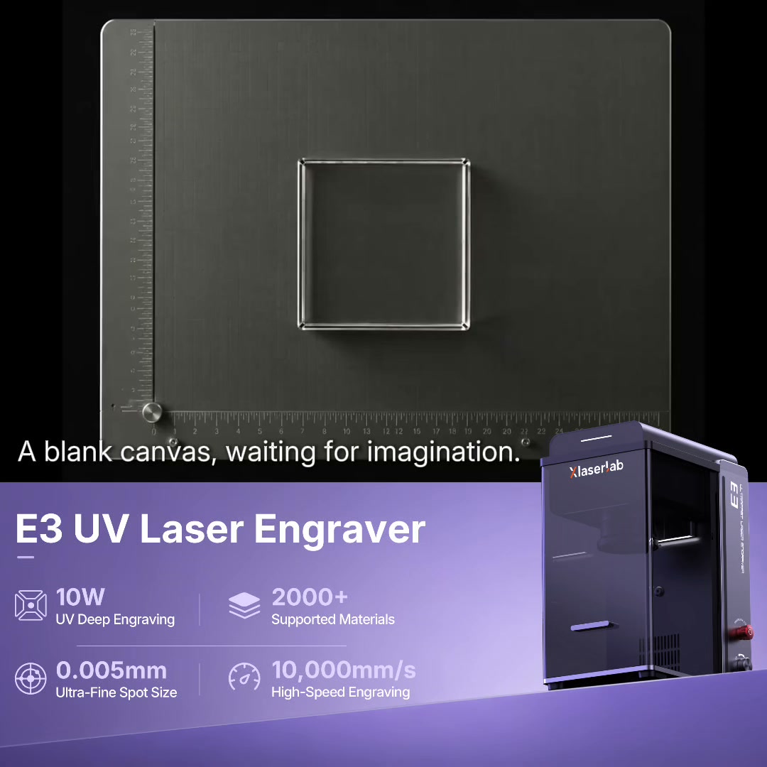 Discover What E3 10W UV Laser Can Create