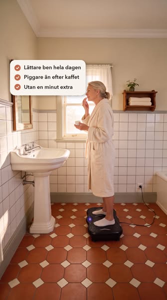 Lättare ben medan du borstar tänderna