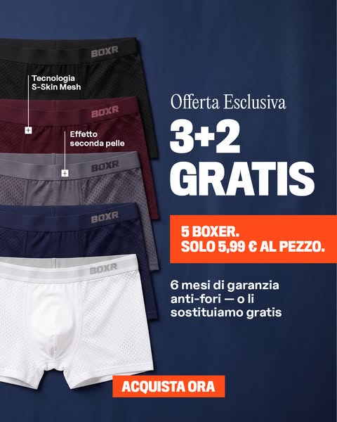 Scelto da oltre 30.000 uomini