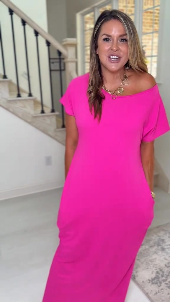 Oversized Asymmetric Off-Shoulder Casual Dress