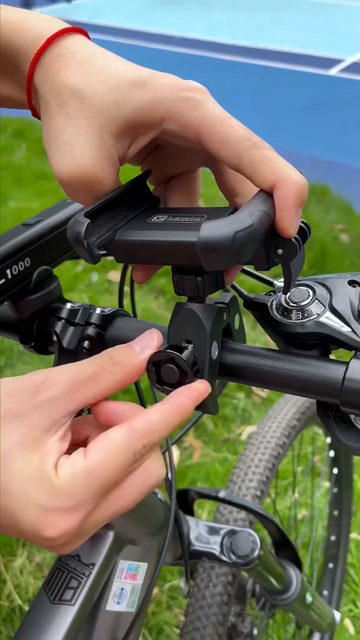 Quick-Release Bike Phone Mount with Secure Lock