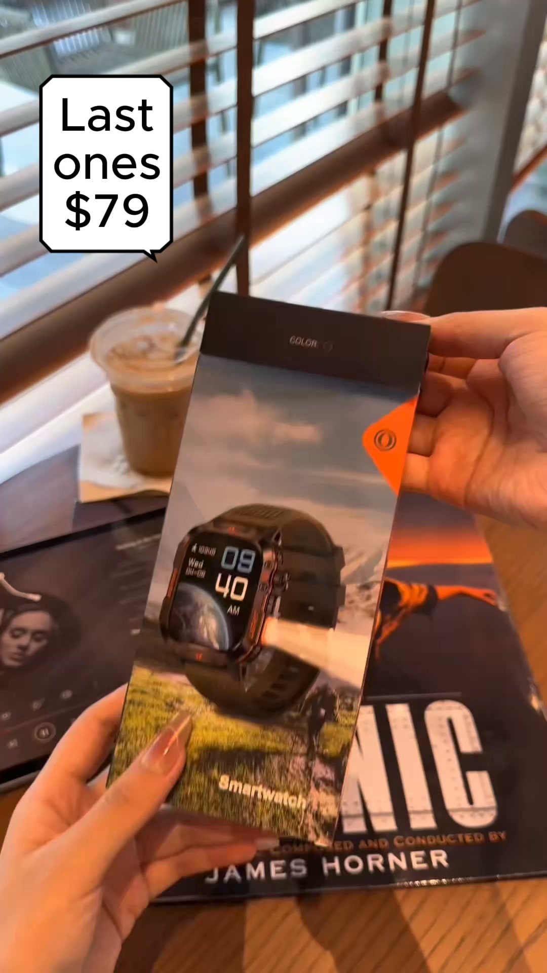 $79. GPS. 21-Day Battery. Waterproof. Calls & Notifications on your wrist. Health tracking 24/7.
