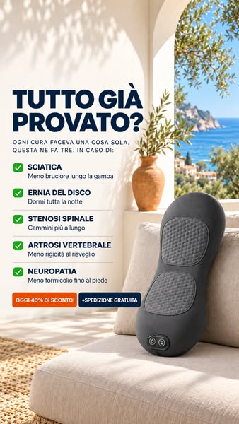 Meno di due sedute dal fisio