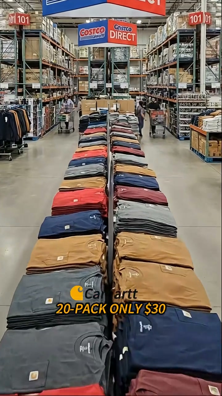 Men’s Big & Tall Heavyweight Pocket T-Shirt | 20-Pack Only $30