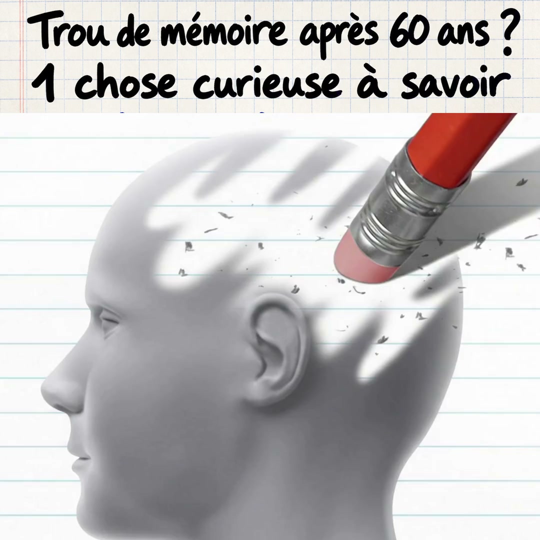 Trous de mémoire ? Ça n’a rien à voir avec l’âge