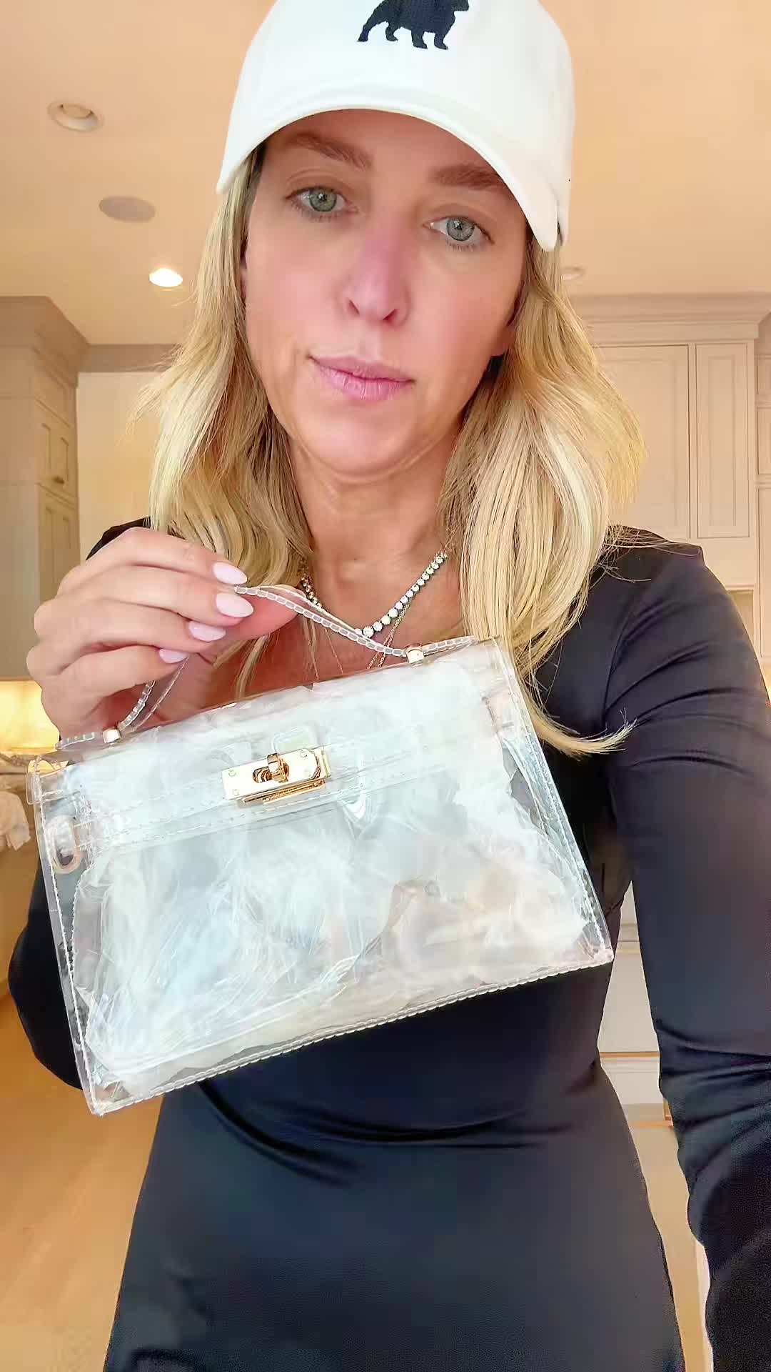 Women's Transparent Jelly Bag