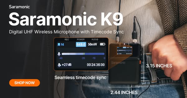 Pro Timecode Mic for Filmmakers