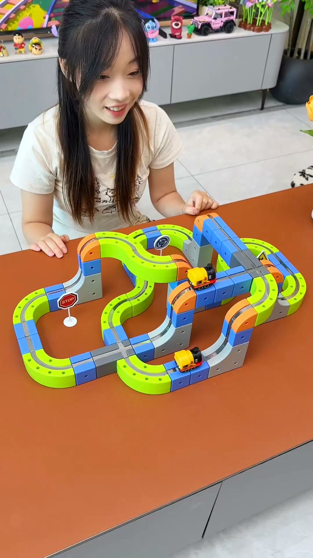 BlockRail™ | Magic Cube Train Track