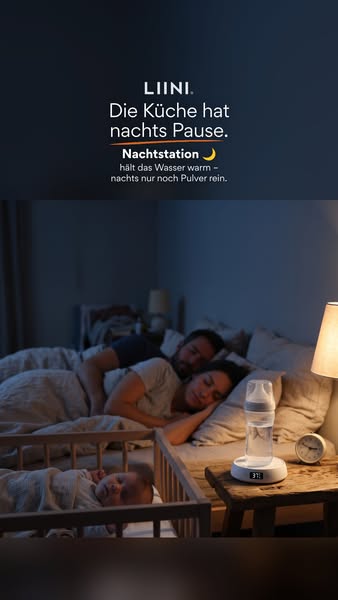 Fläschchen vom Nachttisch.